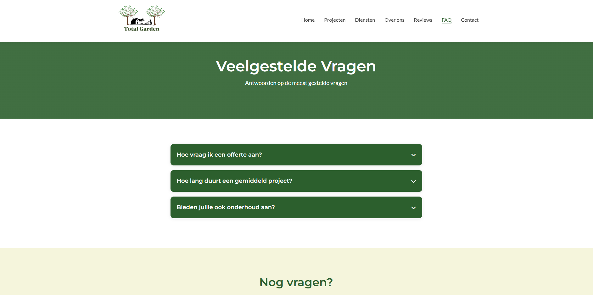 Hoveniers website + CMS - Foto 11